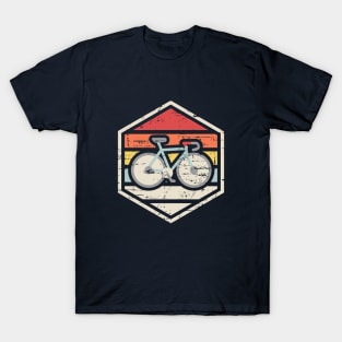 Retro Badge Road Bicycle T-Shirt